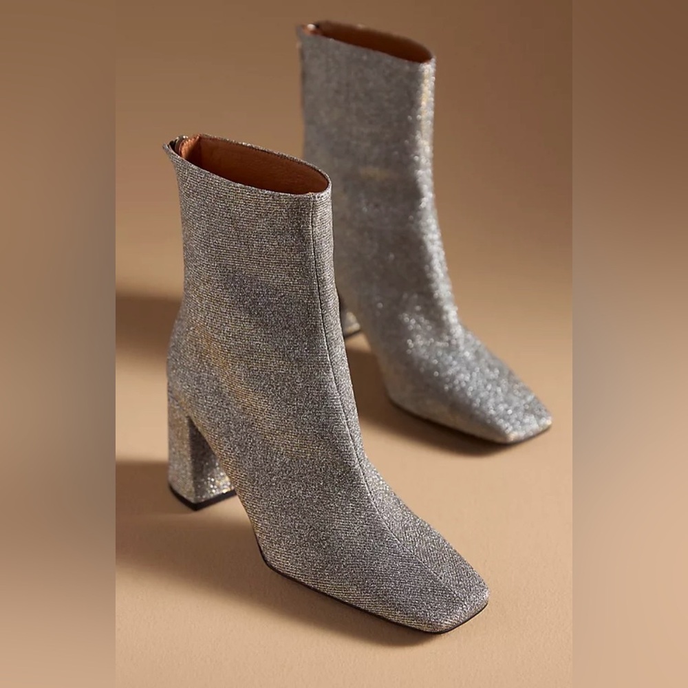 Anthropologie Intentionally Blank Short Disco Bootie